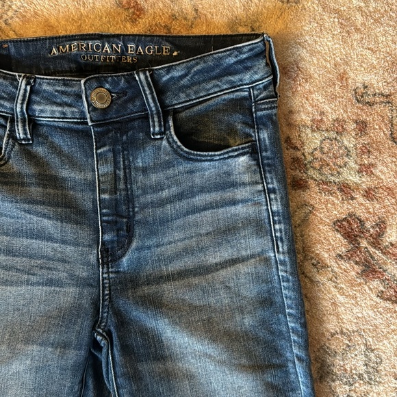 American Eagle Outfitters Next Level Stretch Ankle Cropped Jeggings - Picture 4 of 7